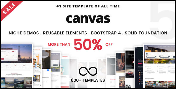 Canvas - The Multi-Purpose HTML5 Template