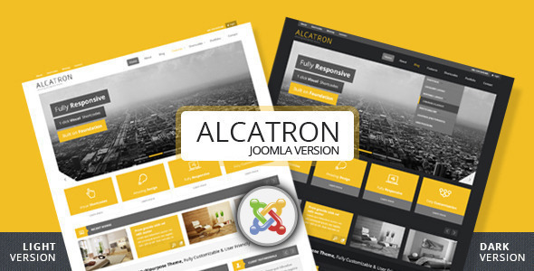 Alcatron[v3] 多用途 Joomla 模板主题