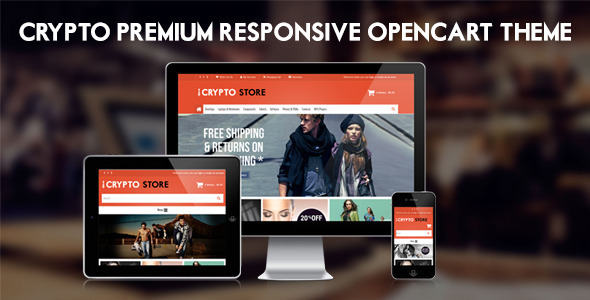  Crypto Opencart Theme