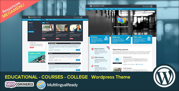  EDU Education/Training/University WordPress Theme