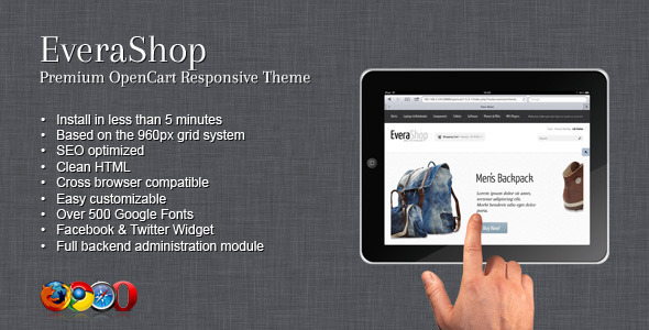 EveraShop 漂亮Opencart主题
