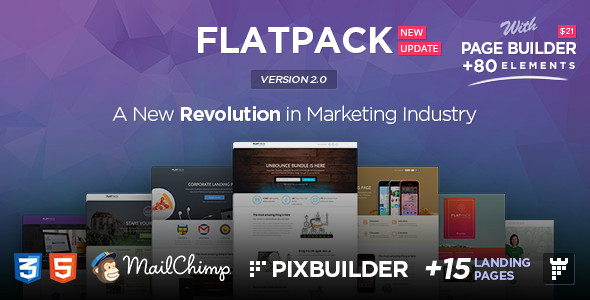 FLATPACK-Landing-Pages-Pack-With-Page-Builder