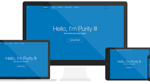 自适应 JA Purity III JoomlAr Joomla模板主题