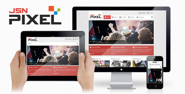 Joomla模板 JSN Pixel 主题