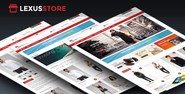  Lexus Store Opencart Theme