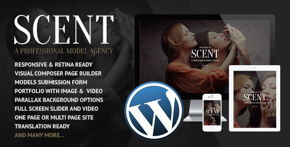 Scent-Model-Agency-Wordpress-Theme