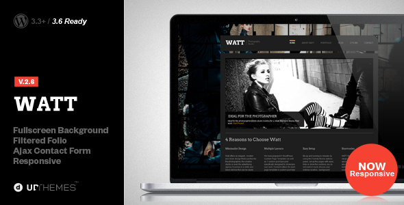 WATT 创意工作室 WordPress主题模板