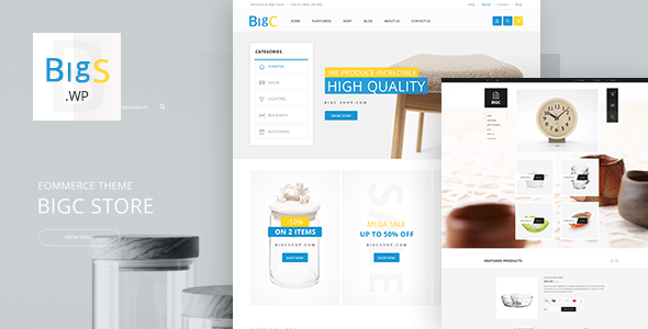 BigShop - Responsive WooCommerce Theme