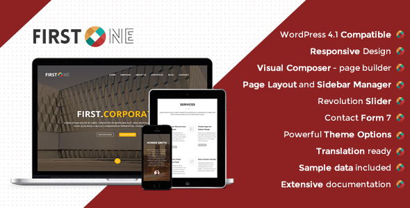 FirstOne-WordPress-Theme