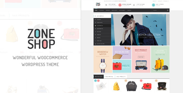 ZoneShop WooCommerce购物商城 WordPress主题 v1.1