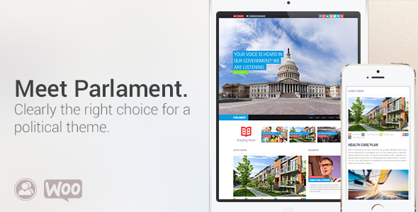 Parlament-Political-WordPress-Theme