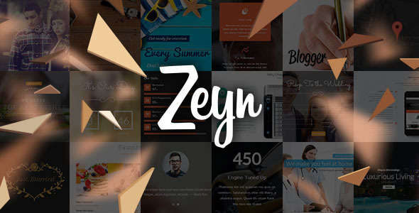 Zeyn 多用途 WordPress主题 v1.2.3
