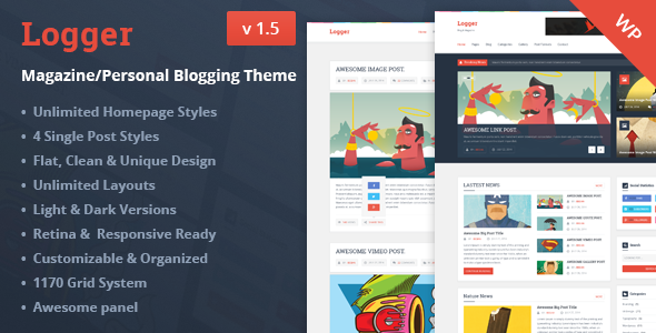 Logger-Magazine-Persona-Blogging-Theme