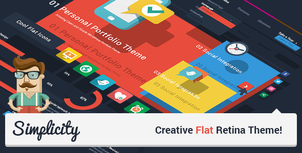 Simplicity-Creative-Flat-Retina-Theme