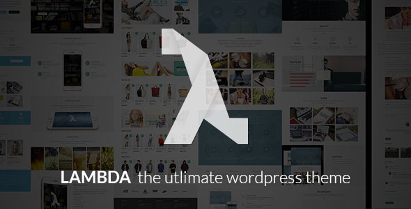 Lambda - 多用途网站模板WordPress主题