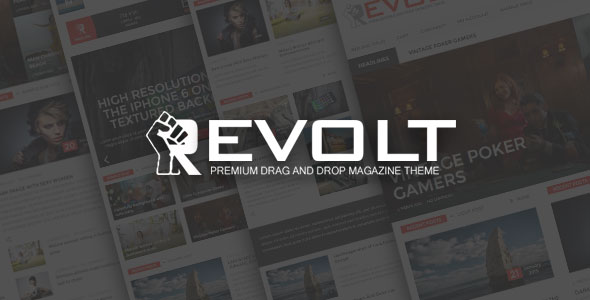 Revolt 多用途杂志 WordPress主题 ［更新至v1.1］