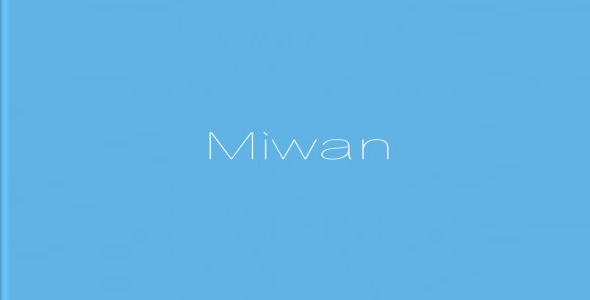 iMiwan – 简约白色多功能WordPress博客中文主题