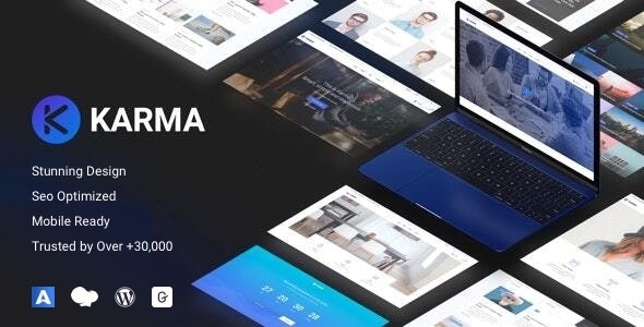 Karma - Responsive WordPress Theme