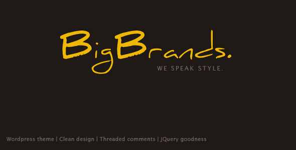 BigBrands 作品展示 WordPress主题［v2.0］