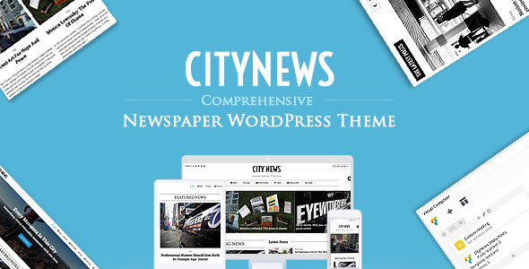 CityNews 新闻杂志 WordPress主题