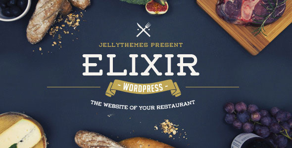 Elixir 餐饮美食 WordPress主题 ［v1.3］