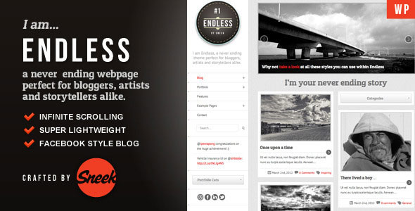 Endless 无限加载 WordPress主题 ［v1.2.5］
