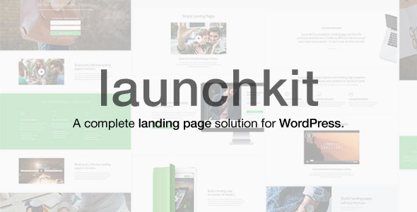Launchkit 着陆页营销WordPress主题