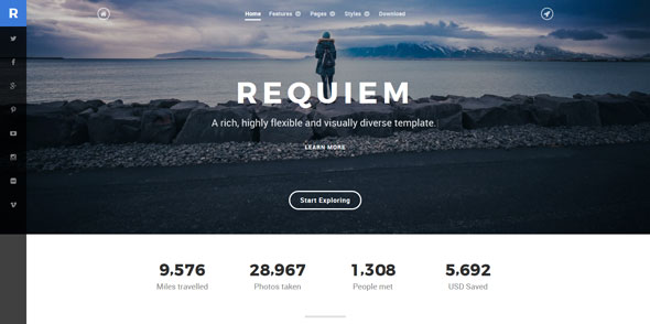 Requiem JOOMLA模板