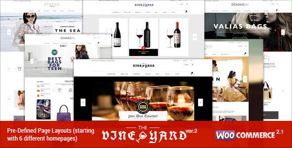 Winestore 红酒商城 WordPress主题 [v2.1.1]