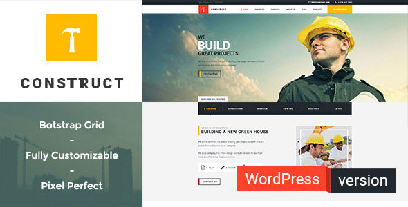 Construct v1.3.2 建筑 WordPress主题