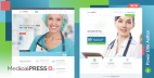 MedicalPress - 健康与医疗网站模板WordPress主题