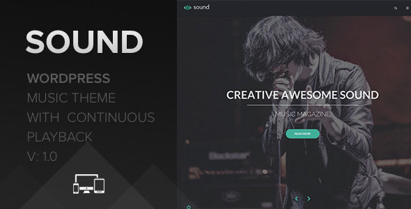 Sound Music 音乐演唱会网站WordPress主题