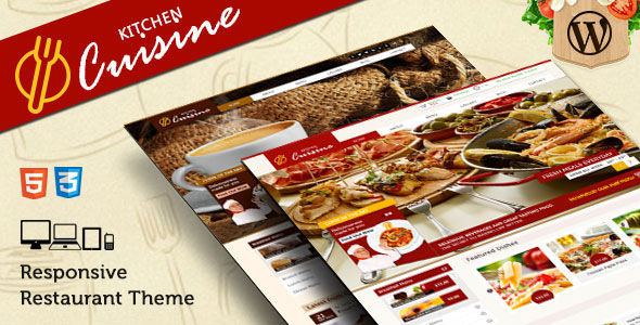 Kitchen Cuisine 咖啡餐饮 WordPress主题 v1.4