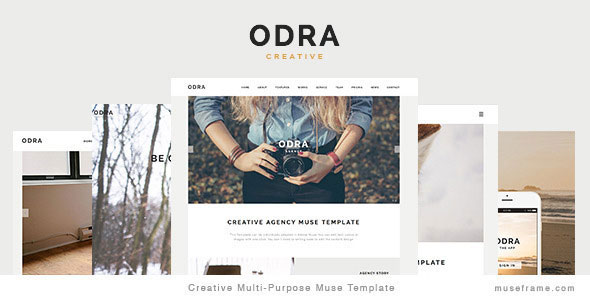 ODRA 创意多用途 HTML5模板