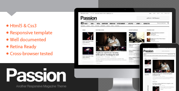 Passion 杂志 WordPress主题 v2.1.1