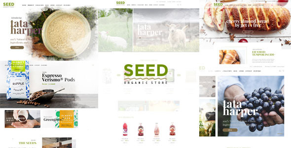 SEED 农业有机食品商城 WordPress主题 v2.1