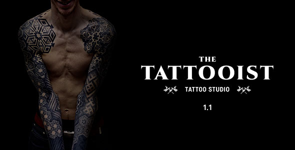 The Tattooist 纹身艺术工作室 HTML5模板