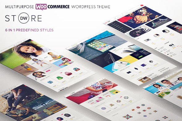  DW Store Multipurpose Shopping Mall WordPress Theme