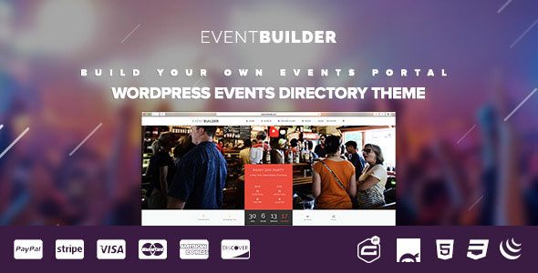 EventBuilder 活动会议演出 WordPress主题 v1.0.8