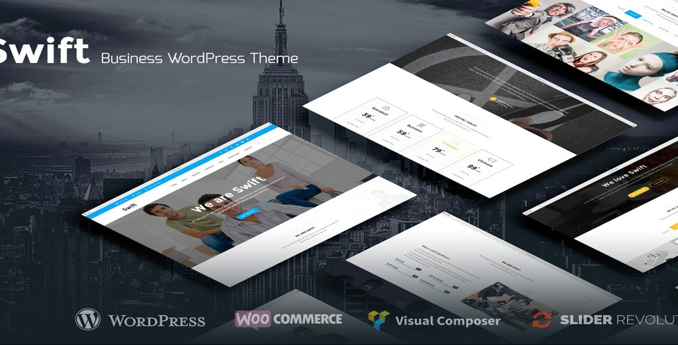 SWIFT 商务企业 WordPress主题
