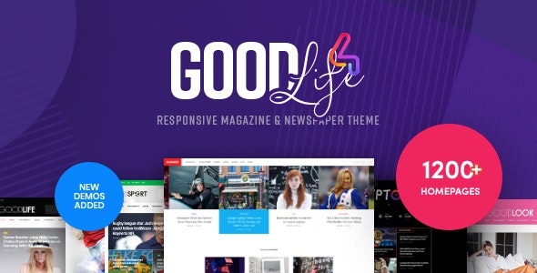 GoodLife - 新闻杂志博客WordPress主题