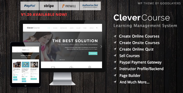 Clever Course 在线学习系统WordPress主题