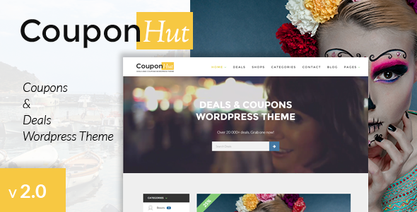 CouponHut - Coupons and Deals WordPress Theme