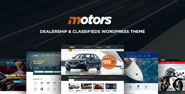 Motors - 汽车销售租售网站WordPress主题