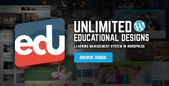 EduLMS 学习系统在线教育网站模板 WordPress 主题