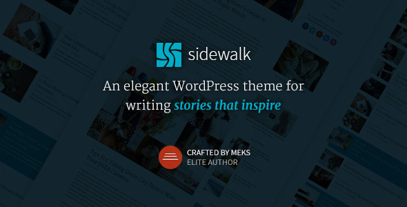 Sidewalk 博客 WordPress主题 v1.3
