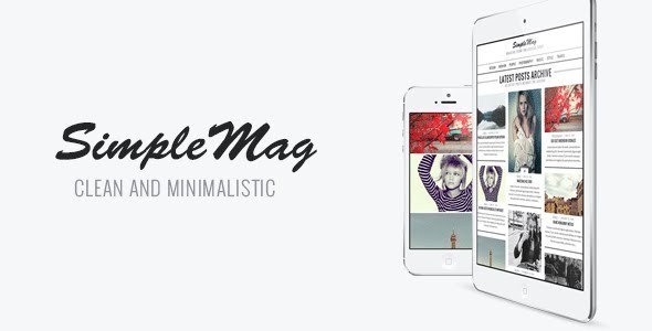 SimpleMag - Magazine theme for creative stuff