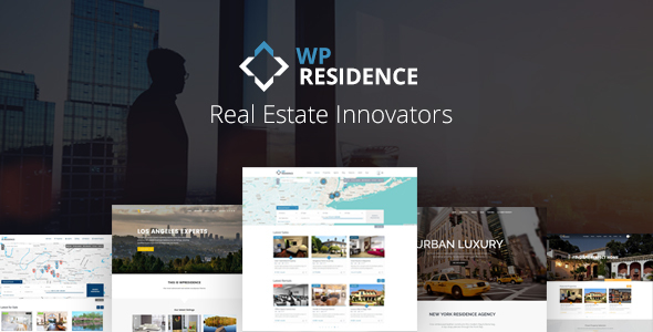  WP Residence - WordPress theme of real estate website