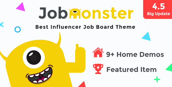 Jobmonster - 求职招聘工作发布WordPress主题