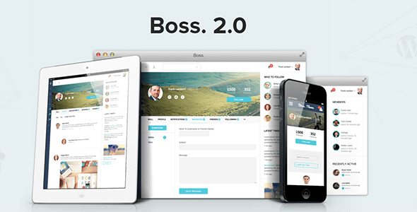 Boss 社区社交 WordPress/BuddyPress主题